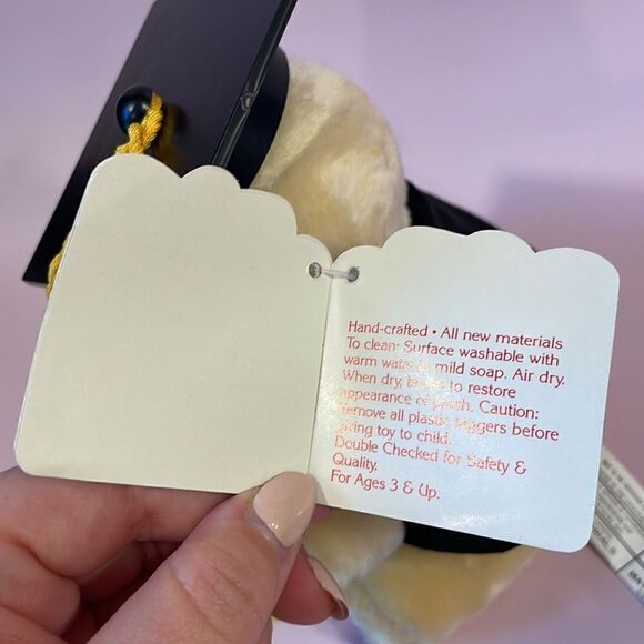 Vintage 1986 R. Dakin Congratulations Graduate Teddy Bear in Cap & Gown Excelle… - Picture 10 of 11